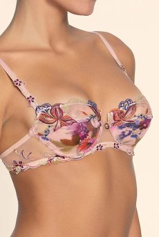 画像8: ACJ3027-RH｜Linge J27｜3/4パットなしブラ プリント｜Lise Charmel リズシャルメル【サイズ交換NG】【クーポン対象外】輸入下着・高級ランジェリー  (8)