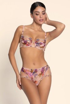 画像9: ACJ3027-RH｜Linge J27｜3/4パットなしブラ プリント｜Lise Charmel リズシャルメル【サイズ交換NG】【クーポン対象外】輸入下着・高級ランジェリー  (9)