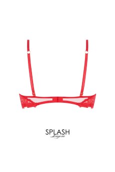 画像2: ACJ3035-GV｜Linge J35｜3/4パットなしブラ ガーネット｜Lise Charmel リズシャルメル【サイズ交換NG】【クーポン対象外】輸入下着・高級ランジェリー  (2)