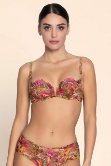 画像3: ACJ3037-FE｜Linge J37｜3/4パットなしブラ プリント｜Lise Charmel リズシャルメル【サイズ交換NG】【クーポン対象外】輸入下着・高級ランジェリー  (3)