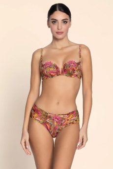 画像9: ACJ3037-FE｜Linge J37｜3/4パットなしブラ プリント｜Lise Charmel リズシャルメル【サイズ交換NG】【クーポン対象外】輸入下着・高級ランジェリー  (9)