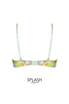 画像2: ACJ3053-SL｜Linge J53｜3/4パットなしブラ プリント｜Lise Charmel リズシャルメル【サイズ交換NG】【クーポン対象外】輸入下着・高級ランジェリー  (2)