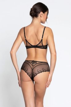 画像10: ACJ3055-NO｜Linge J55｜3/4パットなしブラ ブラック｜Lise Charmel リズシャルメル【サイズ交換NG】【クーポン対象外】輸入下着・高級ランジェリー  (10)