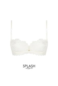 画像1: ACJ3082-EN｜Linge J82｜3/4パットなしブラ シャンパン｜Lise Charmel リズシャルメル【サイズ交換NG】【クーポン対象外】輸入下着・高級ランジェリー  (1)