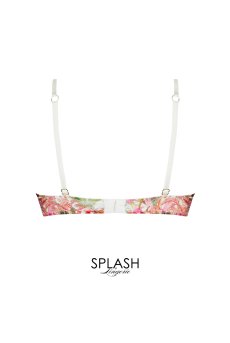 画像2: ACJ3086-EV｜Linge J86｜3/4パットなしブラ プリント｜Lise Charmel リズシャルメル【サイズ交換NG】【クーポン対象外】輸入下着・高級ランジェリー  (2)