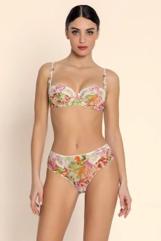 画像9: ACJ3086-EV｜Linge J86｜3/4パットなしブラ プリント｜Lise Charmel リズシャルメル【サイズ交換NG】【クーポン対象外】輸入下着・高級ランジェリー  (9)