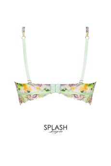 画像2: ACJ5253-SL｜Linge J53｜ビスチェ プリント｜Lise Charmel リズシャルメル【サイズ交換NG】【クーポン対象外】輸入下着・高級ランジェリー  (2)