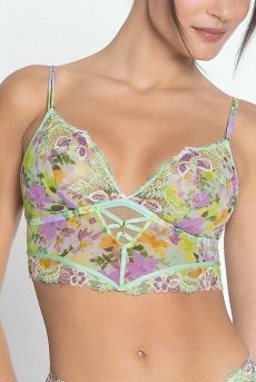 画像6: ACJ5253-SL｜Linge J53｜ビスチェ プリント｜Lise Charmel リズシャルメル【サイズ交換NG】【クーポン対象外】輸入下着・高級ランジェリー  (6)