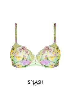 画像1: ACJ6053-SL｜Linge J53｜フルカップブラ プリント｜Lise Charmel リズシャルメル【サイズ交換NG】【クーポン対象外】輸入下着・高級ランジェリー  (1)
