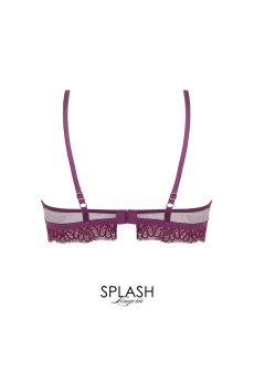 画像2: ACJ7428-OA｜Linge J28｜ハーフカップブラ プラム｜Lise Charmel リズシャルメル【サイズ交換NG】【クーポン対象外】輸入下着・高級ランジェリー  (2)