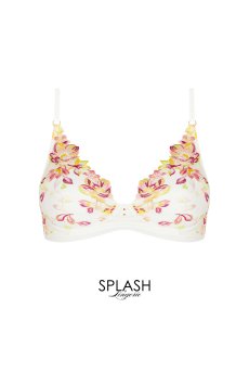 画像1: ACJ7431-FL｜Linge J31｜ハーフカップブラ アイボリー｜Lise Charmel リズシャルメル【サイズ交換NG】  輸入下着・高級ランジェリー  (1)