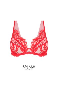 画像1: ACJ7435-GV｜Linge J35｜ハーフカップブラ ガーネット｜Lise Charmel リズシャルメル【サイズ交換NG】【クーポン対象外】輸入下着・高級ランジェリー  (1)