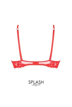 画像2: ACJ7435-GV｜Linge J35｜ハーフカップブラ ガーネット｜Lise Charmel リズシャルメル【サイズ交換NG】【クーポン対象外】輸入下着・高級ランジェリー  (2)