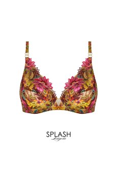 画像1: ACJ7437-FE｜Linge J37｜ハーフカップブラ プリント｜Lise Charmel リズシャルメル【サイズ交換NG】【クーポン対象外】輸入下着・高級ランジェリー  (1)