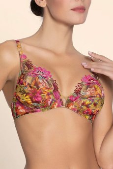 画像7: ACJ7437-FE｜Linge J37｜ハーフカップブラ プリント｜Lise Charmel リズシャルメル【サイズ交換NG】【クーポン対象外】輸入下着・高級ランジェリー  (7)