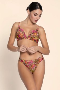 画像9: ACJ7437-FE｜Linge J37｜ハーフカップブラ プリント｜Lise Charmel リズシャルメル【サイズ交換NG】【クーポン対象外】輸入下着・高級ランジェリー  (9)