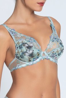 画像10: ACJ7443-RO｜Linge J43｜ハーフカップブラ プリント｜Lise Charmel リズシャルメル【サイズ交換NG・クーポン割引対象外】 輸入下着・高級ランジェリー  (10)