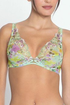 画像6: ACJ7453-SL｜Linge J53｜ハーフカップブラ プリント｜Lise Charmel リズシャルメル【サイズ交換NG】【クーポン対象外】輸入下着・高級ランジェリー  (6)