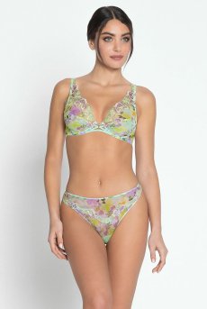 画像9: ACJ7453-SL｜Linge J53｜ハーフカップブラ プリント｜Lise Charmel リズシャルメル【サイズ交換NG】【クーポン対象外】輸入下着・高級ランジェリー  (9)