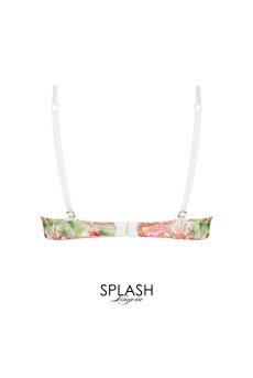 画像2: ACJ7486-EV｜Linge J86｜ハーフカップブラ プリント｜Lise Charmel リズシャルメル【サイズ交換NG】【クーポン対象外】輸入下着・高級ランジェリー  (2)
