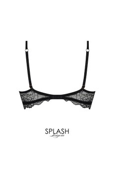 画像2: ACJ8513-NE｜Linge J13｜モールドカップ ブラック × ゴールド｜Lise Charmel リズシャルメル【サイズ交換NG】【クーポン対象外】輸入下着・高級ランジェリー  (2)