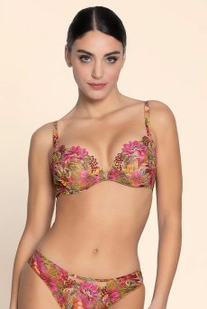 画像3: ACJ8537-FE｜Linge J37｜モールドカップ プリント｜Lise Charmel リズシャルメル【サイズ交換NG】【クーポン対象外】輸入下着・高級ランジェリー  (3)