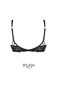 画像2: ACJ8575-NO｜Linge J75｜モールドカップ ブラック｜Lise Charmel リズシャルメル【サイズ交換NG】【クーポン対象外】輸入下着・高級ランジェリー  (2)