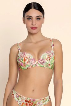 画像3: ACJ8586-EV｜Linge J86｜モールドカップ プリント｜Lise Charmel リズシャルメル【サイズ交換NG】【クーポン対象外】輸入下着・高級ランジェリー  (3)