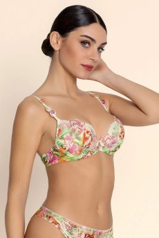 画像5: ACJ8586-EV｜Linge J86｜モールドカップ プリント｜Lise Charmel リズシャルメル【サイズ交換NG】【クーポン対象外】輸入下着・高級ランジェリー  (5)