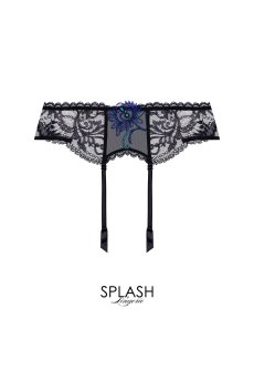 画像1: ACM4709-ES｜Linge M09｜ガーターベルト ブラック｜Lise Charmel リズシャルメル【サイズ交換NG】【メール便対象】【クーポン対象外】輸入下着・高級ランジェリー  (1)