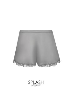 画像1: ALH0172-SP | Ligne H72 | フレアショーツ・ルームウェア・シルバー・シルク混 | Lise charmel リズシャルメル【サイズ交換NG・クーポン割引対象外】輸入下着・高級ランジェリー   (1)