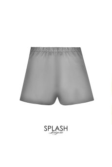 画像2: ALH0172-SP | Ligne H72 | フレアショーツ・ルームウェア・シルバー・シルク混 | Lise charmel リズシャルメル【サイズ交換NG・クーポン割引対象外】輸入下着・高級ランジェリー   (2)