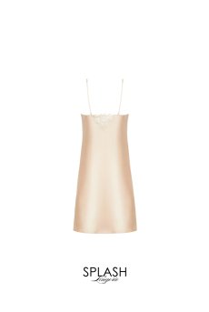 画像2: ALJ1228-NU｜Linge J28｜スリップ シルク混 シャンパンベージュ｜Lise Charmel リズシャルメル【サイズ交換NG】【クーポン対象外】輸入下着・高級ランジェリー  (2)