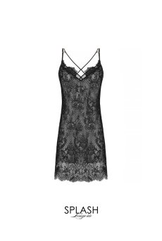 画像1: ALJ1275-NO｜Linge J75｜スリップ ブラック｜Lise Charmel リズシャルメル【サイズ交換NG】【クーポン対象外】輸入下着・高級ランジェリー  (1)