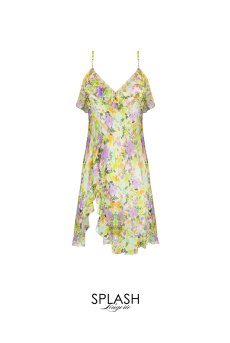 画像1: ALJ1753-SL｜Linge J53｜ベビードール プリント｜Lise Charmel リズシャルメル【サイズ交換NG】【クーポン対象外】輸入下着・高級ランジェリー  (1)