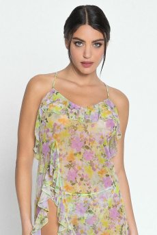 画像3: ALJ1753-SL｜Linge J53｜ベビードール プリント｜Lise Charmel リズシャルメル【サイズ交換NG】【クーポン対象外】輸入下着・高級ランジェリー  (3)