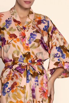 画像3: ALJ2027-RH｜Linge J27｜ガウン プリント｜Lise Charmel リズシャルメル【サイズ交換NG】【クーポン対象外】輸入下着・高級ランジェリー  (3)