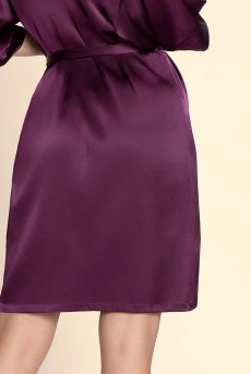 画像6: ALJ2028-OA｜Linge J28｜キモノガウン シルク混 プラム｜Lise Charmel リズシャルメル【サイズ交換NG】【クーポン対象外】輸入下着・高級ランジェリー  (6)
