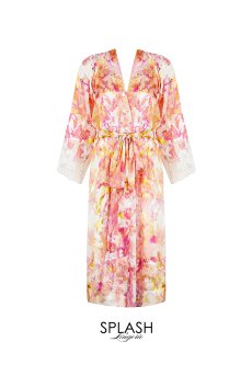 画像1: ALJ2031-FL｜Linge J31｜ガウン シルク混 アイボリー｜Lise Charmel リズシャルメル【サイズ交換NG】  輸入下着・高級ランジェリー  (1)
