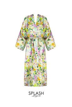 画像1: ALJ2053-SL｜Linge J53｜ガウン プリント｜Lise Charmel リズシャルメル【サイズ交換NG】【クーポン対象外】輸入下着・高級ランジェリー  (1)