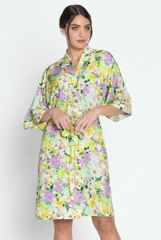 画像7: ALJ2053-SL｜Linge J53｜ガウン プリント｜Lise Charmel リズシャルメル【サイズ交換NG】【クーポン対象外】輸入下着・高級ランジェリー  (7)