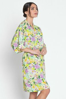 画像9: ALJ2053-SL｜Linge J53｜ガウン プリント｜Lise Charmel リズシャルメル【サイズ交換NG】【クーポン対象外】輸入下着・高級ランジェリー  (9)