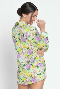 画像4: ALJ3453-SL｜Linge J53｜長袖シャツ プリント｜Lise Charmel リズシャルメル【サイズ交換NG】【クーポン対象外】輸入下着・高級ランジェリー  (4)