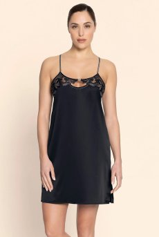 画像9: ALM1205-NA｜Linge M05｜スリップ シルク混 ブラック｜Lise Charmel リズシャルメル【サイズ交換NG】【クーポン対象外】輸入下着・高級ランジェリー  (9)