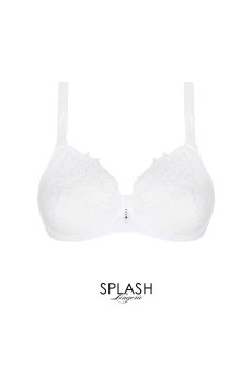 画像1: BCH6172-BL｜Linge H72｜フルカップブラ 脇補強タイプ ホワイト｜Lise Charmel リズシャルメル【サイズ交換NG】【クーポン対象外】輸入下着・高級ランジェリー  (1)