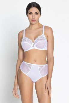 画像9: BCH6172-BL｜Linge H72｜フルカップブラ 脇補強タイプ ホワイト｜Lise Charmel リズシャルメル【サイズ交換NG】【クーポン対象外】輸入下着・高級ランジェリー  (9)