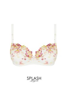 画像1: BCJ3031-FL｜Linge J31｜3/4パットなしブラ アイボリー｜Lise Charmel リズシャルメル【サイズ交換NG】  輸入下着・高級ランジェリー  (1)