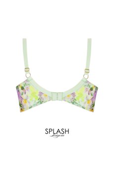 画像2: BCJ6153-SL｜Linge J53｜フルカップブラ 脇補強タイプ プリント｜Lise Charmel リズシャルメル【サイズ交換NG】【クーポン対象外】輸入下着・高級ランジェリー  (2)