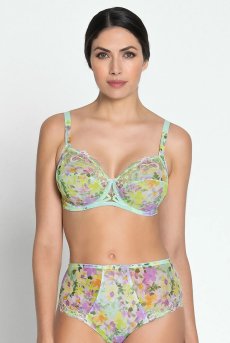 画像3: BCJ6153-SL｜Linge J53｜フルカップブラ 脇補強タイプ プリント｜Lise Charmel リズシャルメル【サイズ交換NG】【クーポン対象外】輸入下着・高級ランジェリー  (3)