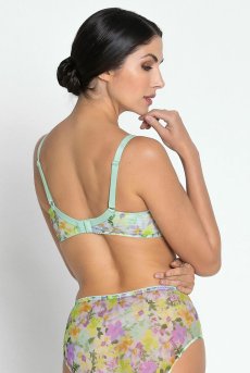 画像4: BCJ6153-SL｜Linge J53｜フルカップブラ 脇補強タイプ プリント｜Lise Charmel リズシャルメル【サイズ交換NG】【クーポン対象外】輸入下着・高級ランジェリー  (4)